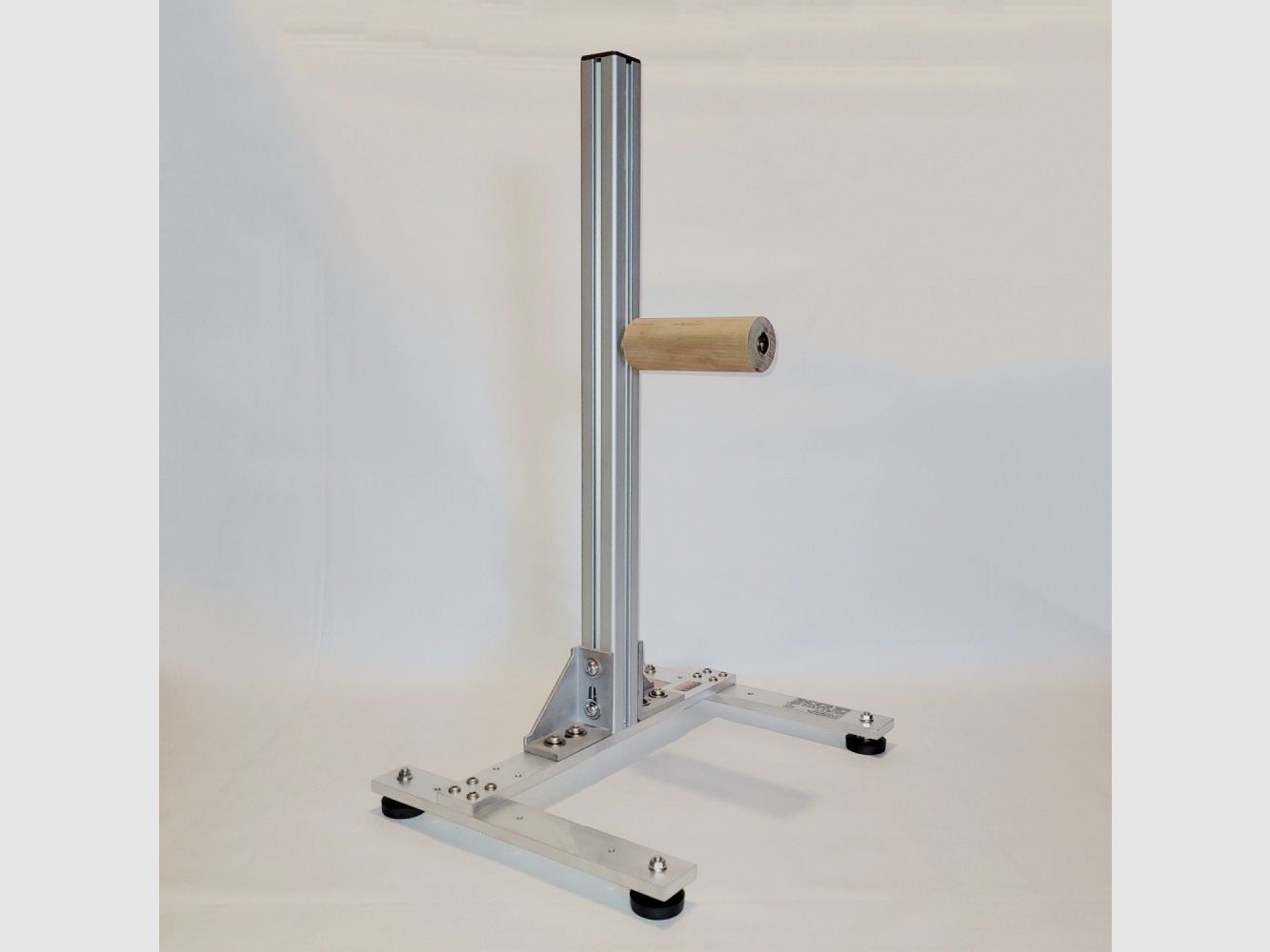 KGF Auflagestativ - Auflageständer Alu H-600-Basic mit Buchenholz-Auflage 