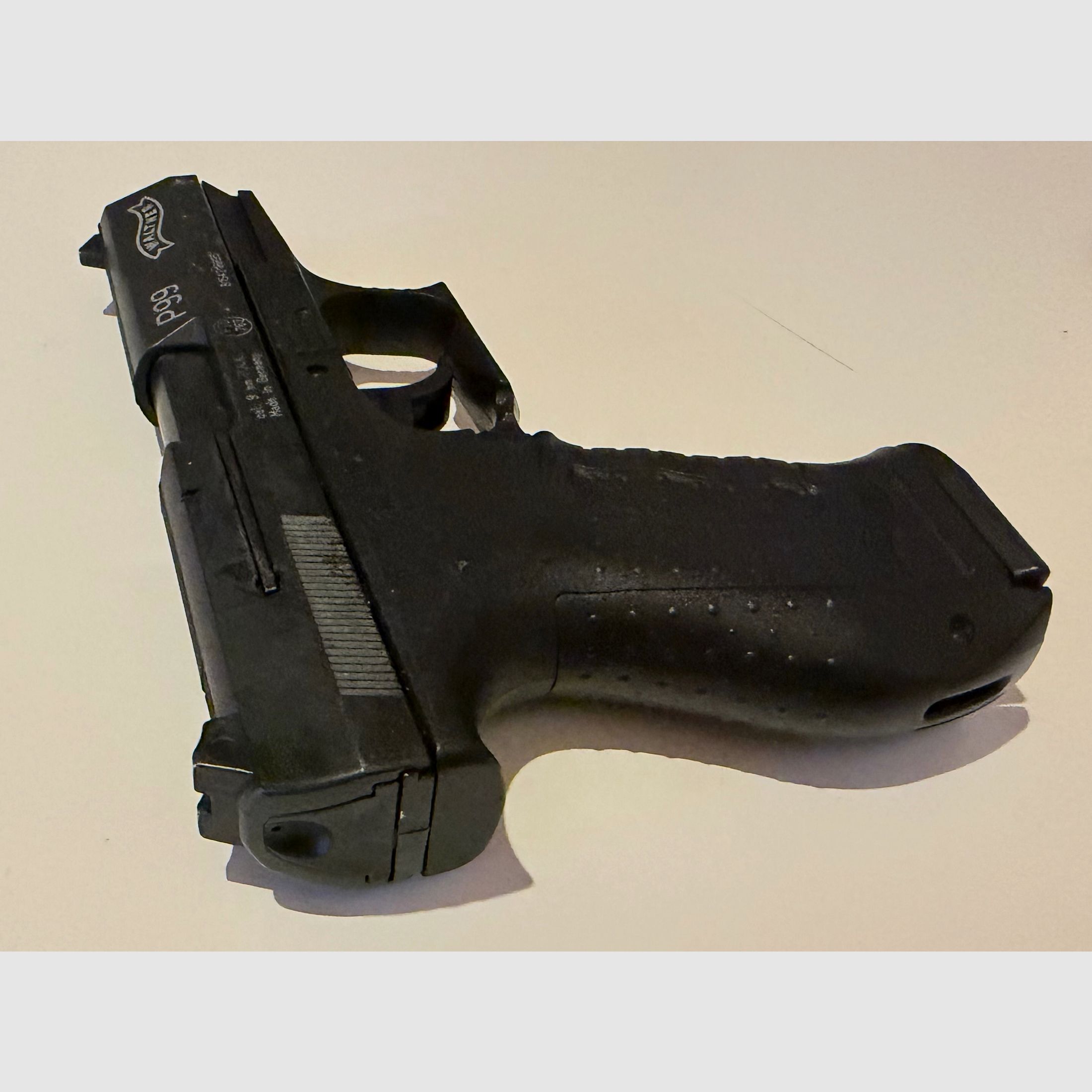 Walther P99 blank firing pistol 9mm P.A.K. matte black