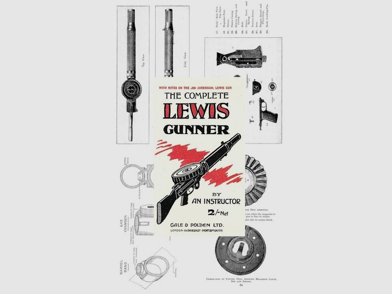 Englische Ausbildungsschrift für das LEWIS-MG