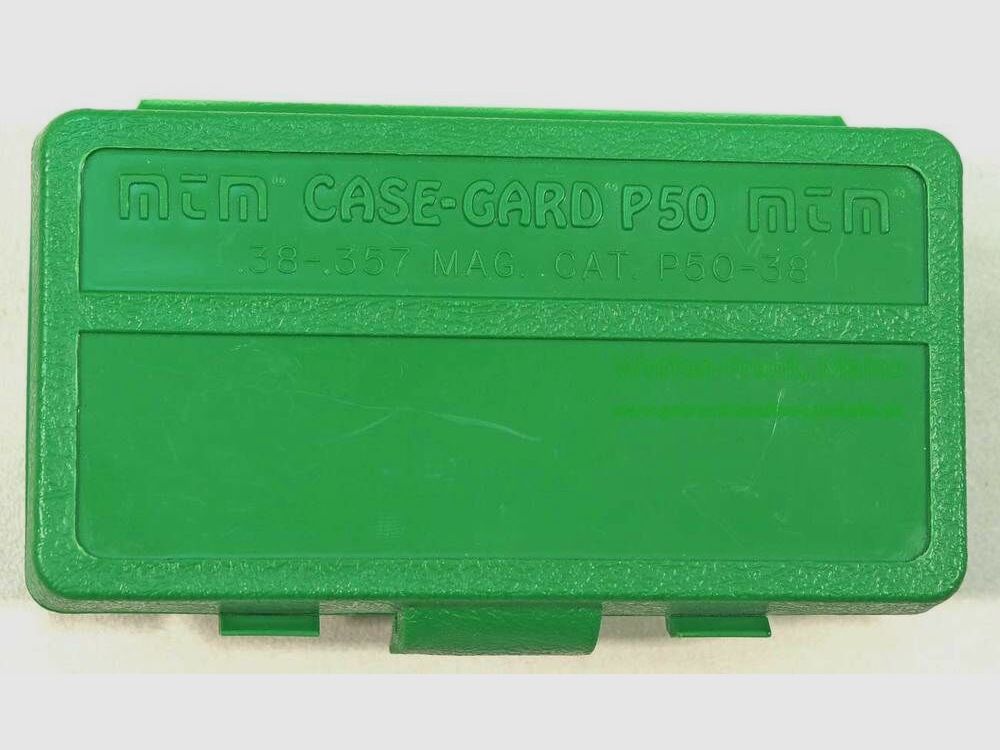 MTM Products Company USA Patronenbox P50-38 grün