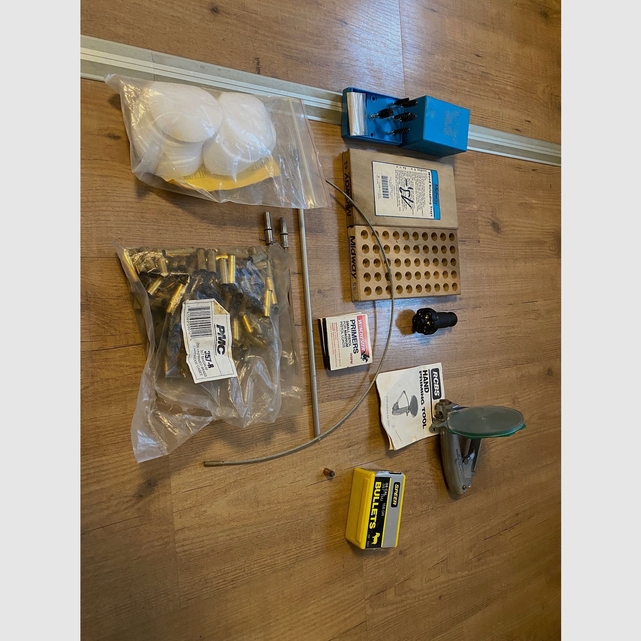 Smith & Wesson 627.0 Target .357, including gun case and accessories