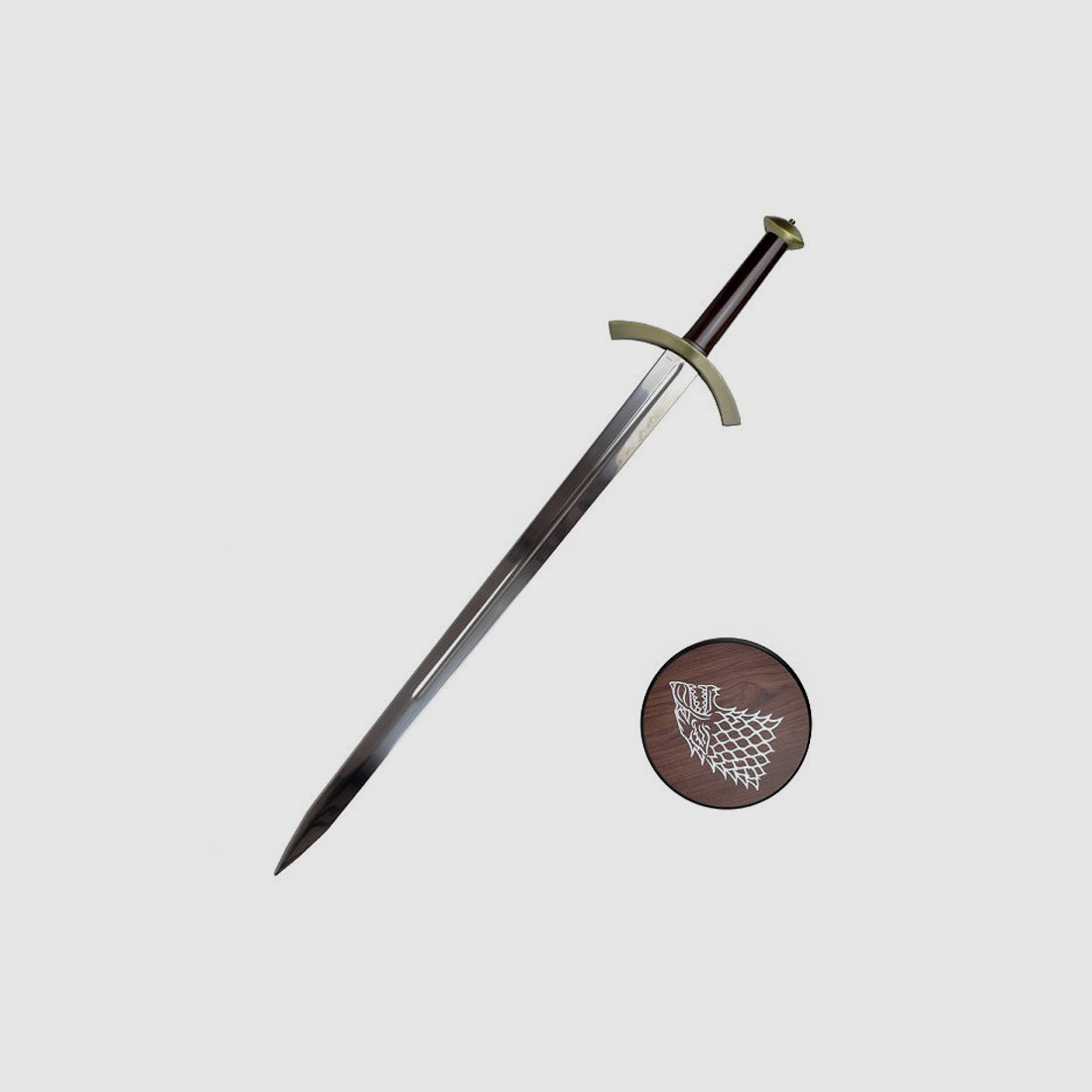 Robb Starks Schwert und Wandhalterung