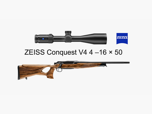 J.P. Sauer & Sohn Sauer 505 ICONIC Calcio HQ5 Pacchetto di Attrezzature HIGHLAND | .308 Win. | ZEISS V4 4-16x50