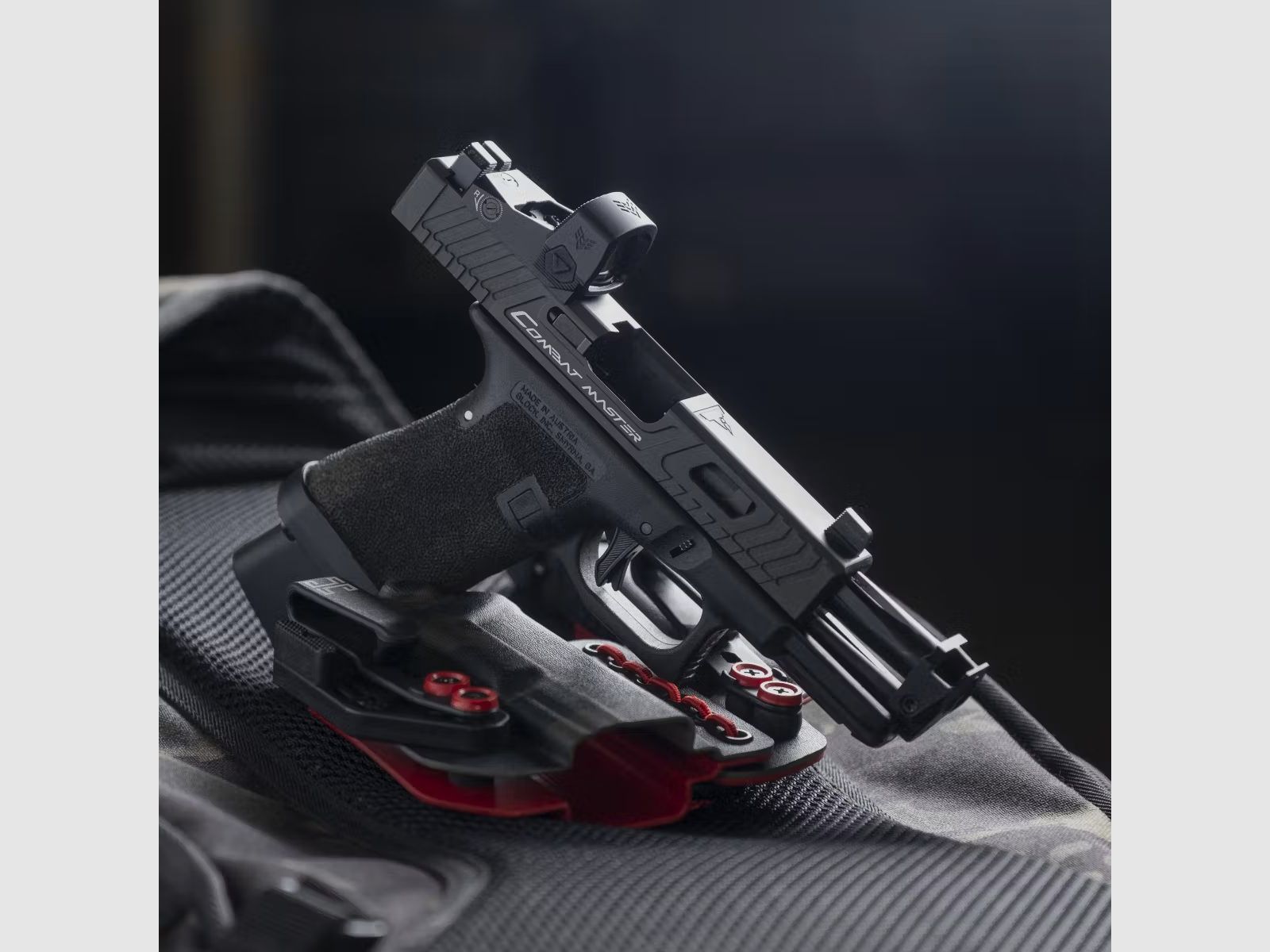 Swampfox Liberty II 1x24 RMR Reflexvisier - 4-in-1 Multi-Reticle, rot