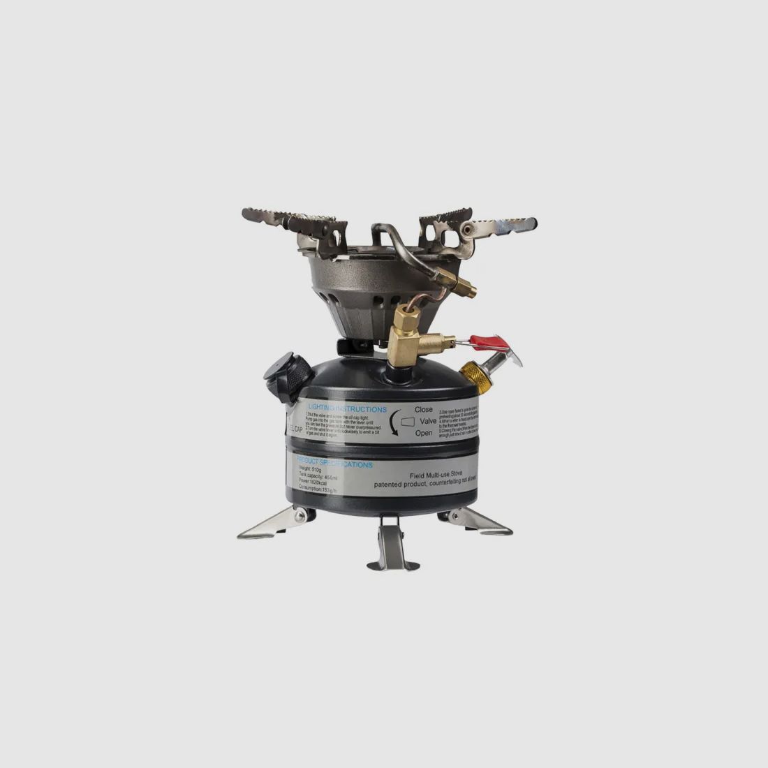 Benzinbrander US M-95 - voor vullen met loodvrije benzine (minimaal 93 octaan)