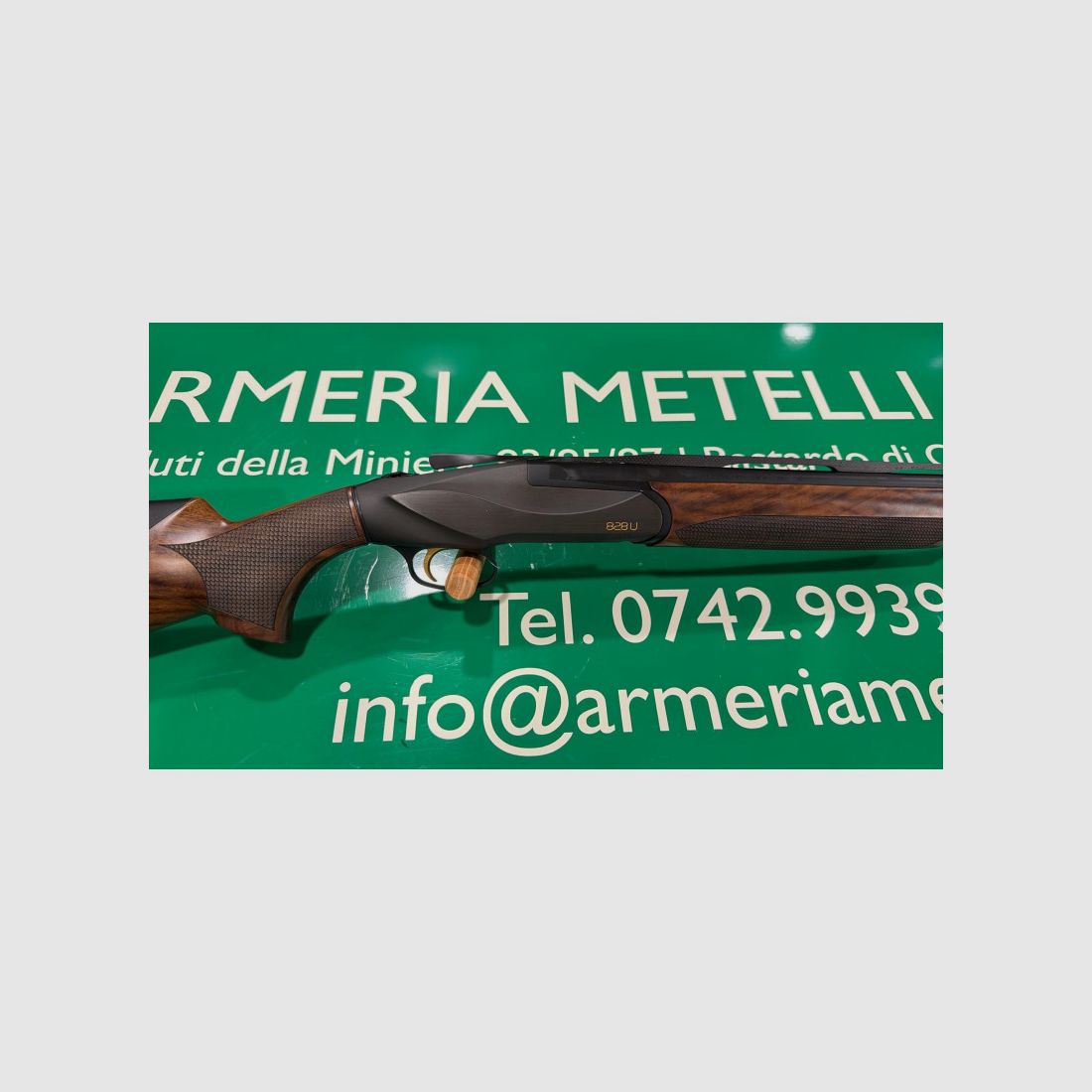 Bockdoppelflinte Benelli mod. 828U BECCACCIA Kal. 20 aus Holz Art: A0582000 BENELLI, Bild 4 von 5