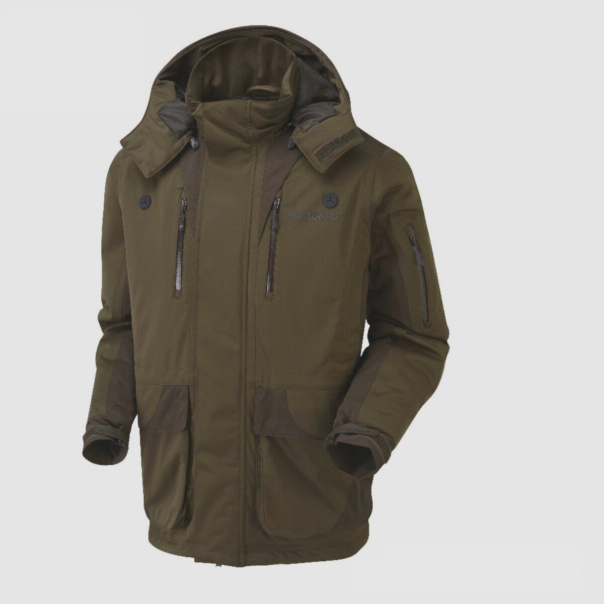 Shooterking Huntflex Primaloft Winter Jacke braun/oliv XL