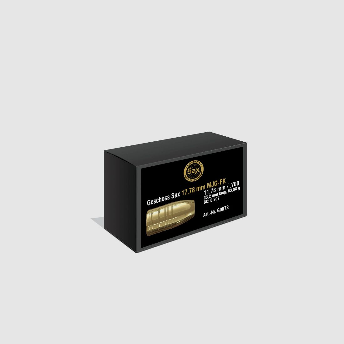 SAX MJG-FK 17.8 mm 64.9g, Bild 1 von 2