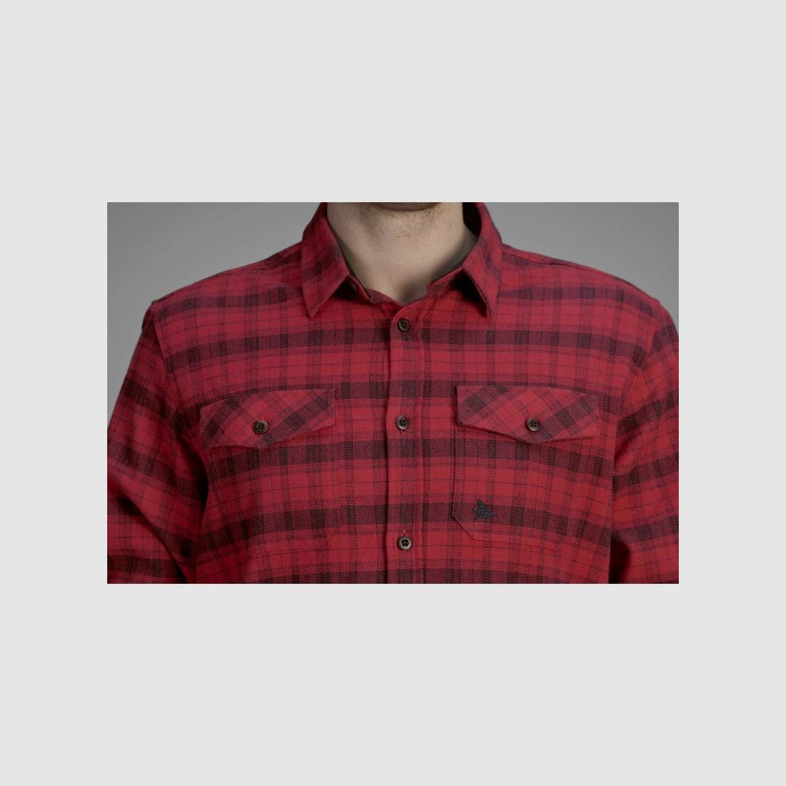 Seeland Stalk Hemd Alaska red