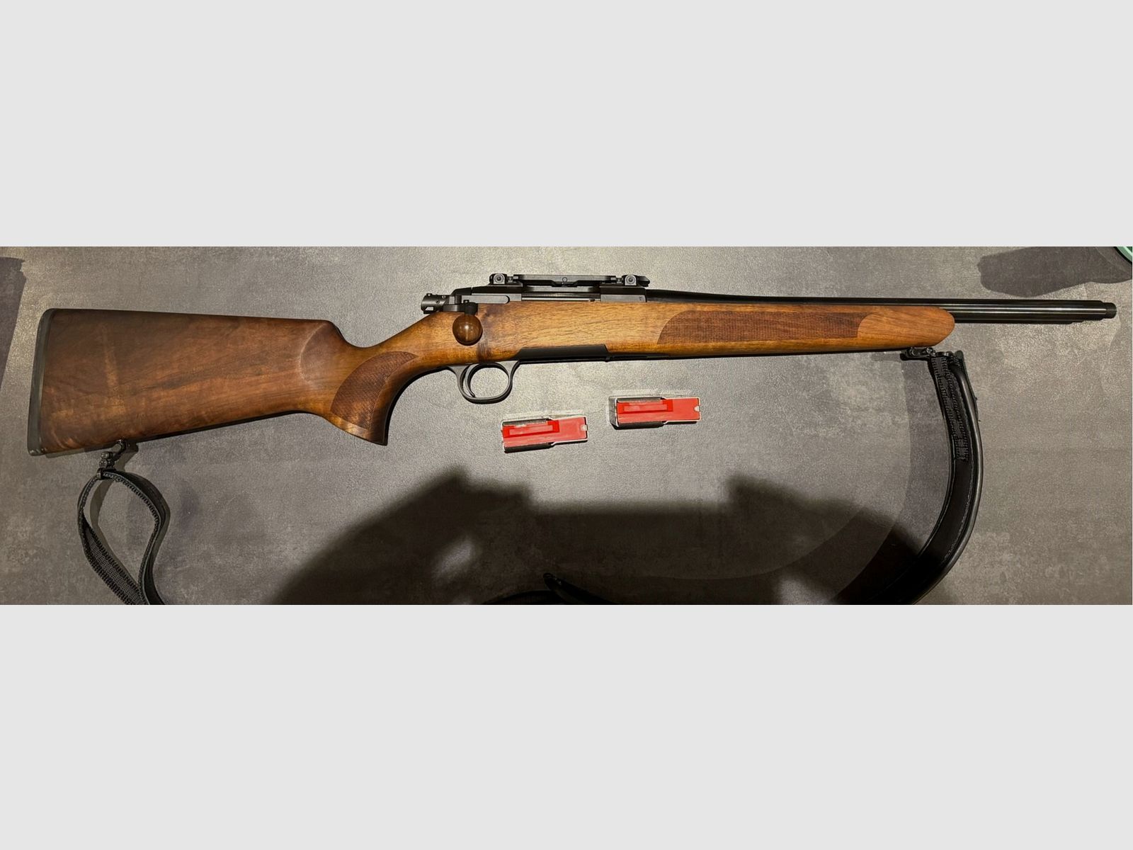 Steel Action HS inkl. Dentler Basis Montage (Geradezugrepetierer) 