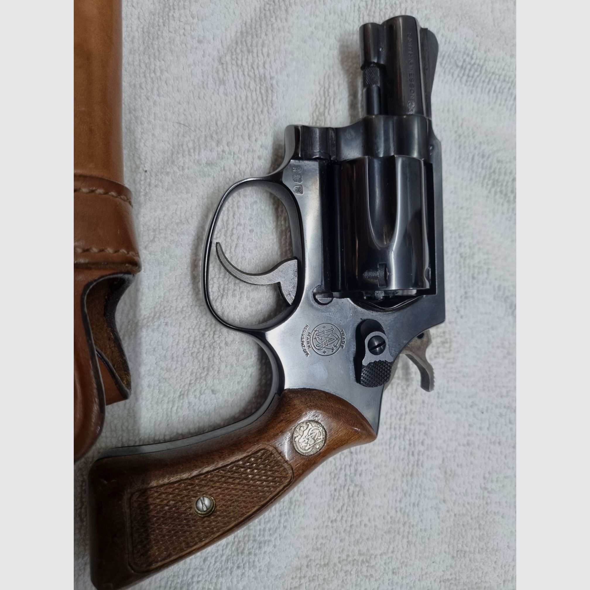 Smith & Wesson Revolver, Mod 36, Kal. .38Spezial, 