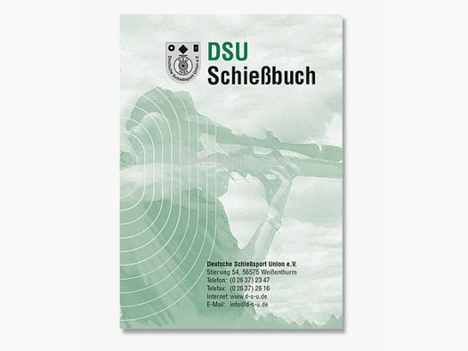 Krüger DSU Schießbuch Nachweis für die Behörde, 32 Seiten Inhalt