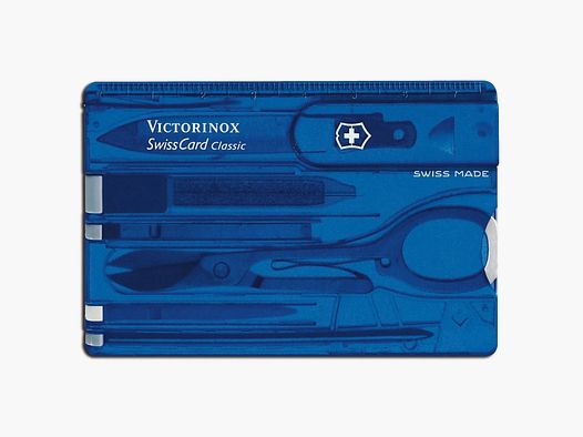 Victorinox Victorinox Multitool Swiss Card Classic - Bleu