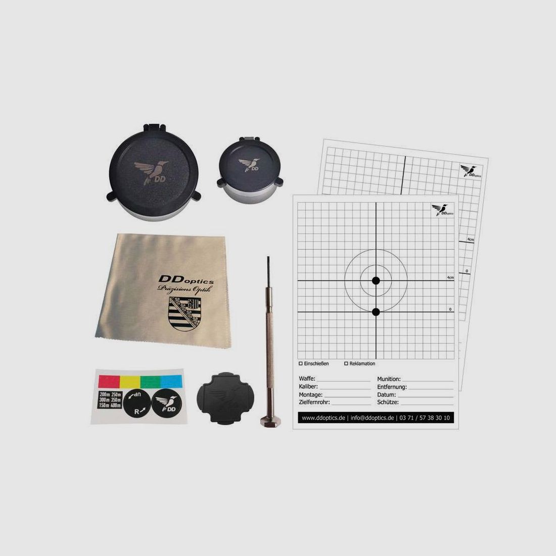 BWare DDoptics 442511137.1 Zielfernrohr DDMP V10 4-40x50 Long Range MRAD tac A iPoint V308