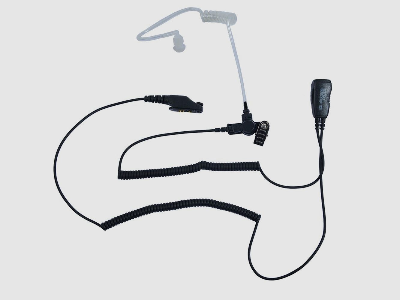 ProEquip PRO-P180SC Mini-Mikrofon/ PTT mit Luftschlauch