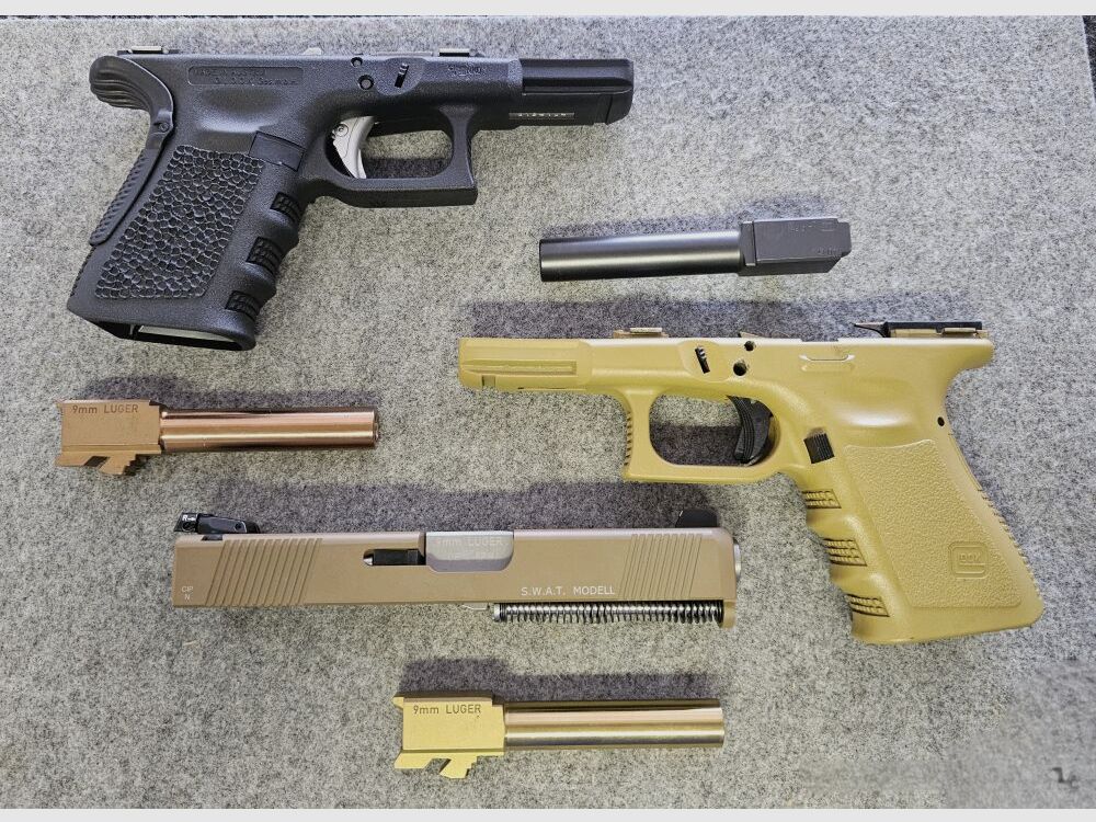 RBF Custom Glock exchange systems 17, 19, ...
