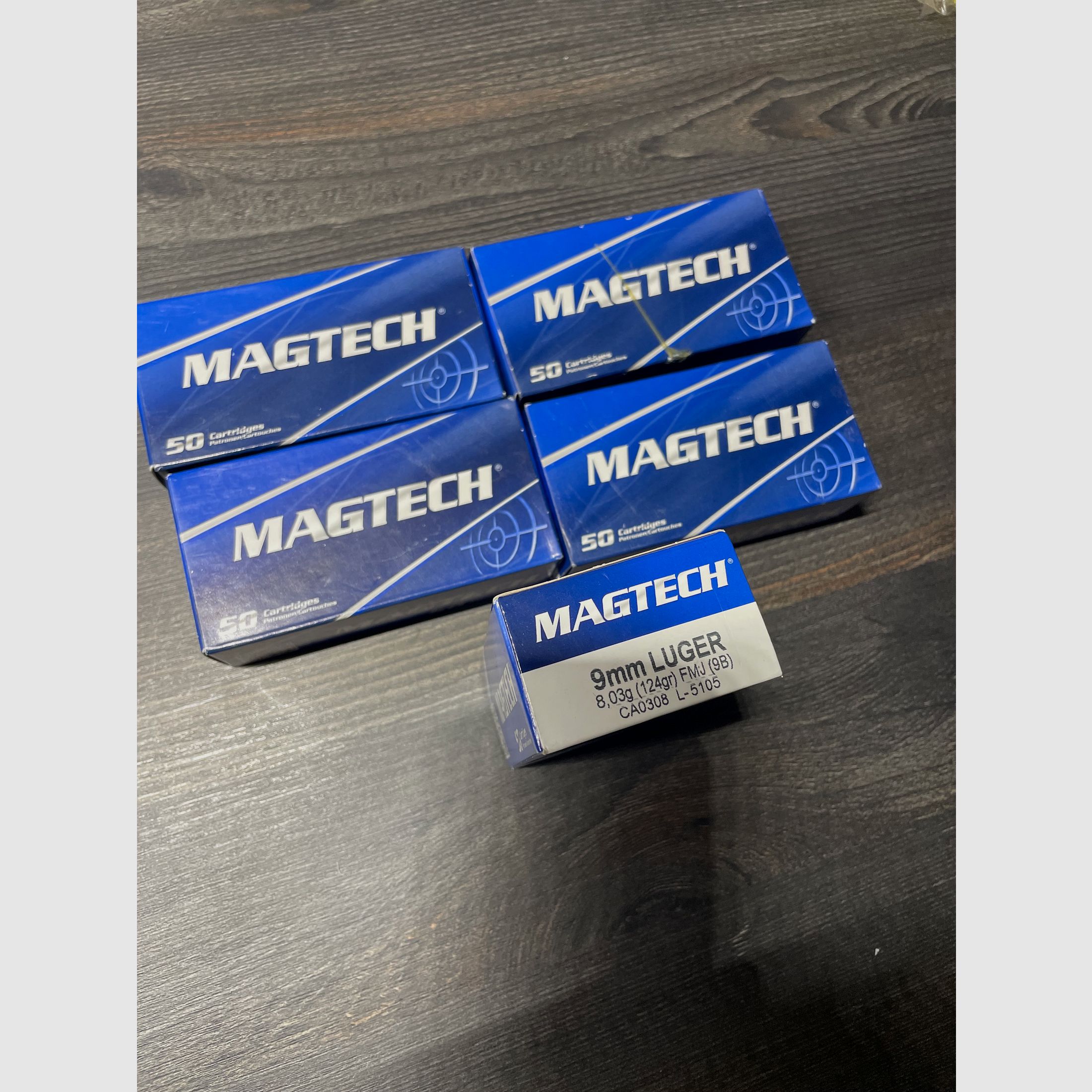 Magtech 9mm 124gr FMJ / 147gr JHP
