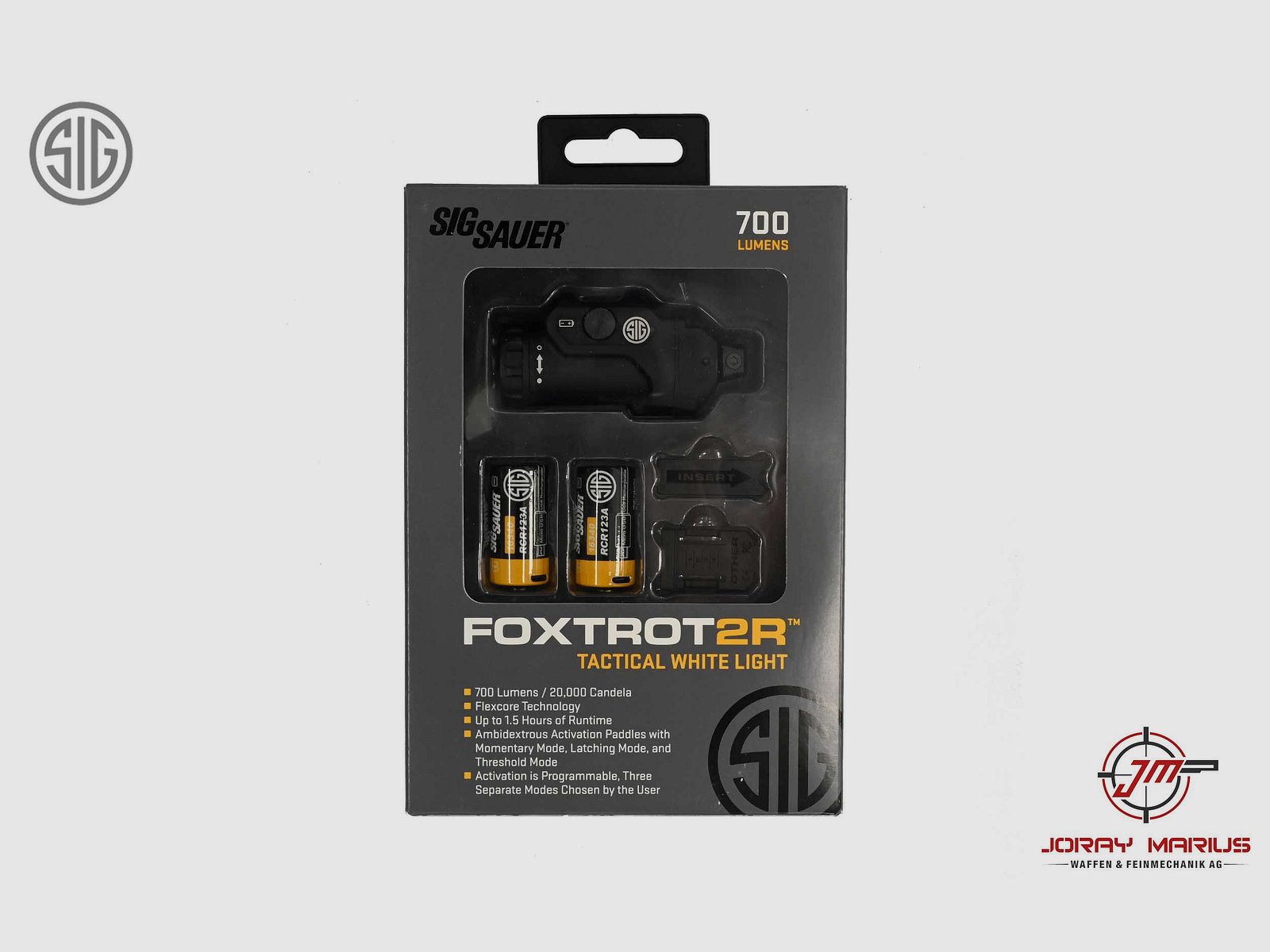 SIG Sauer FOXTROT2R linterna de arma, 700 lúmenes