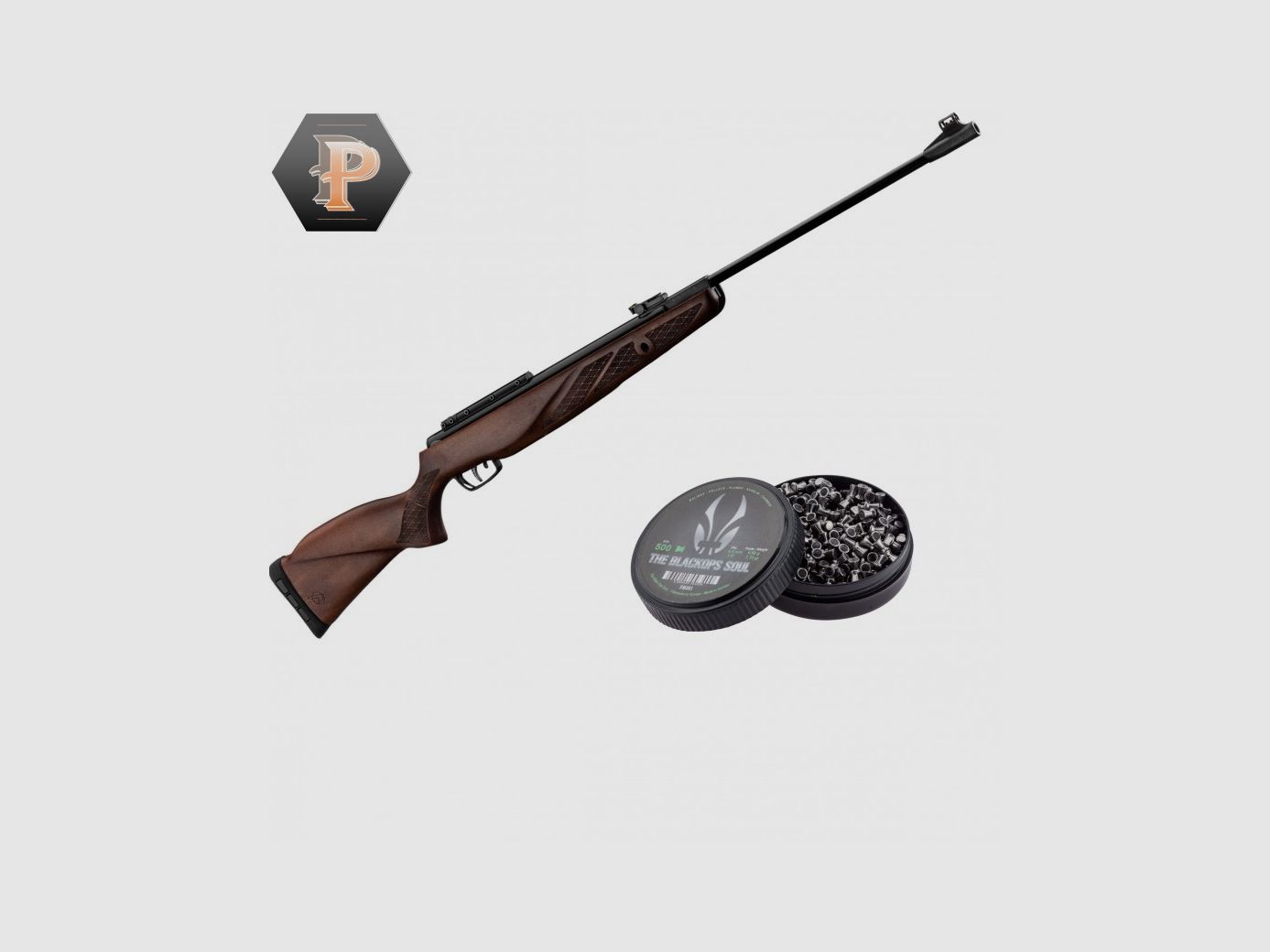 Gamo Grizzly 1250 - Kal. 5,5 mm 45J + Diabolos, Bild 5 von 5