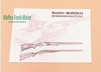 Anschütz-Miroku Bedienungsanleitung Flinten