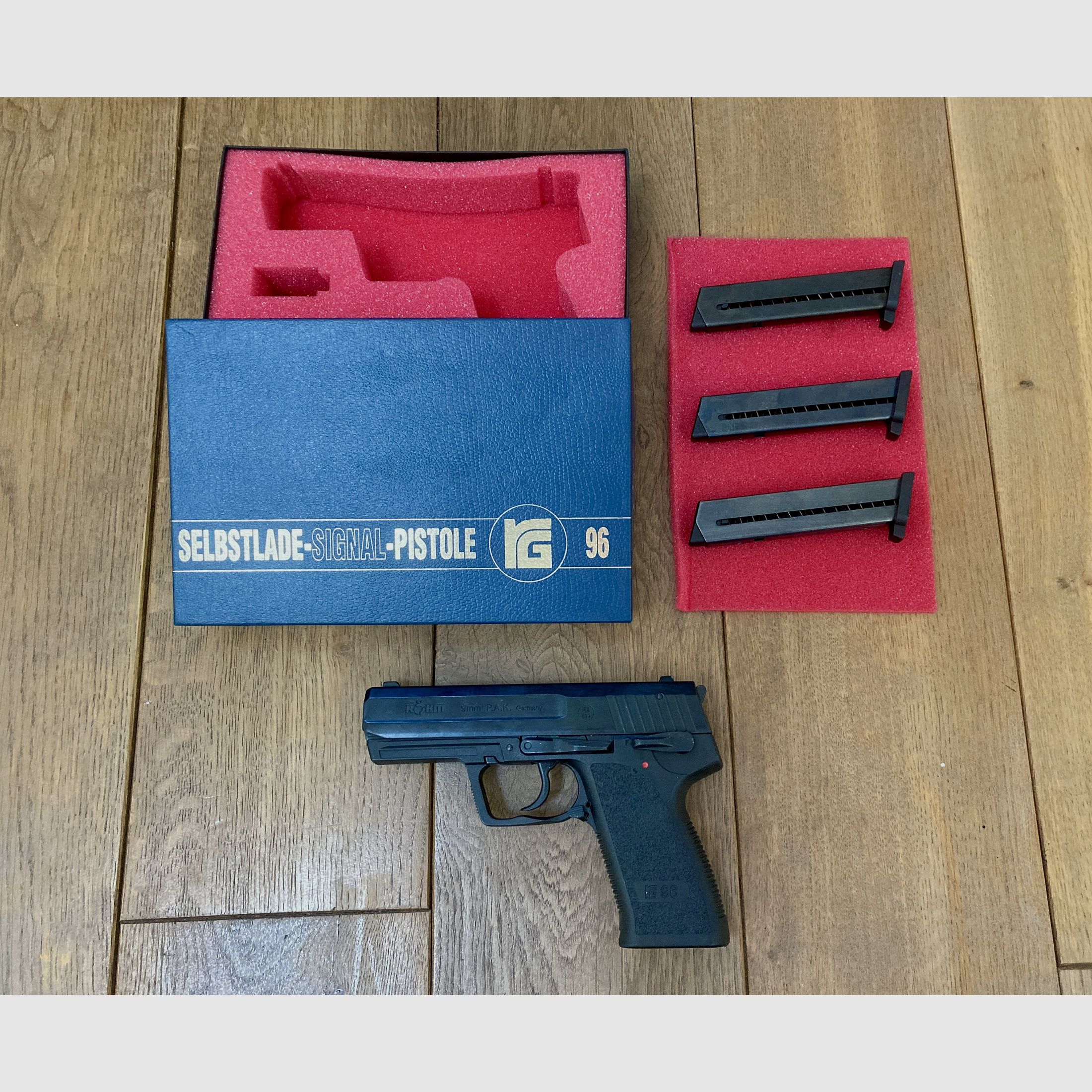 Röhm RG96 Schreckschusswaffe aus 1. Fertigung (selten / Sammlerstück / originale Röhm Fertigung)