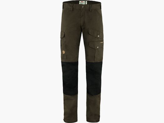 FJÄLLRÄVEN Vidda Pro Broek M Regular Donkergroen Zwart