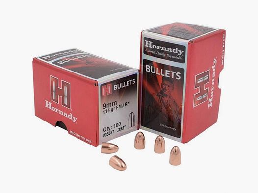Hornady Geschoss 45 Cal .451 230gr FMJ-RN (100)