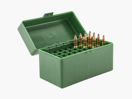 Caja de almacenamiento para 50 cartuchos cal. 30-06