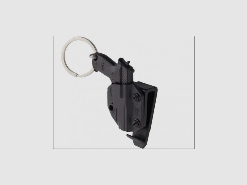 Pistolen-Schlüsselanhänger mit Holster