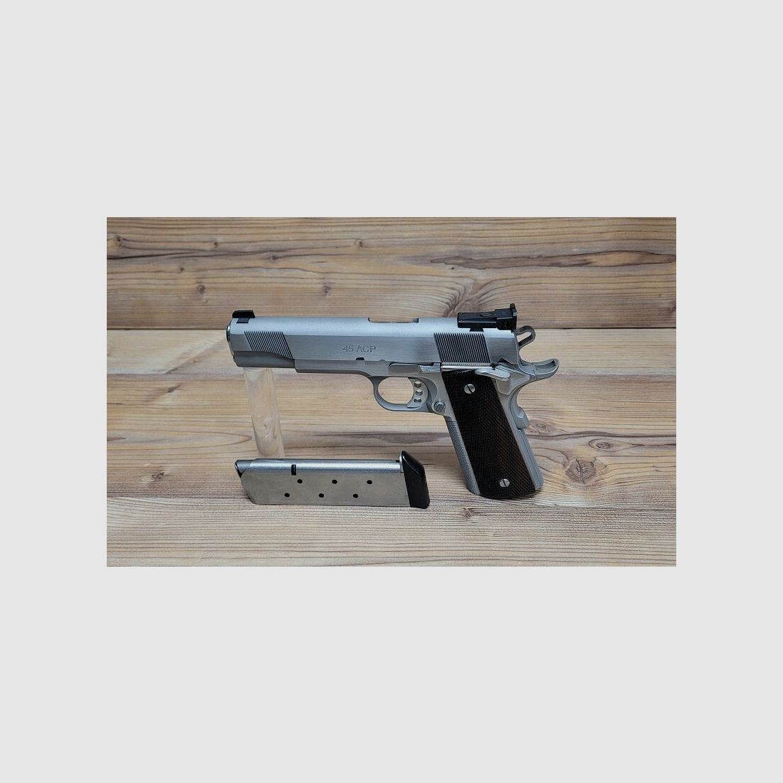 Les Baer 1911 Match 5" - Baer Custom 1911 - stainless