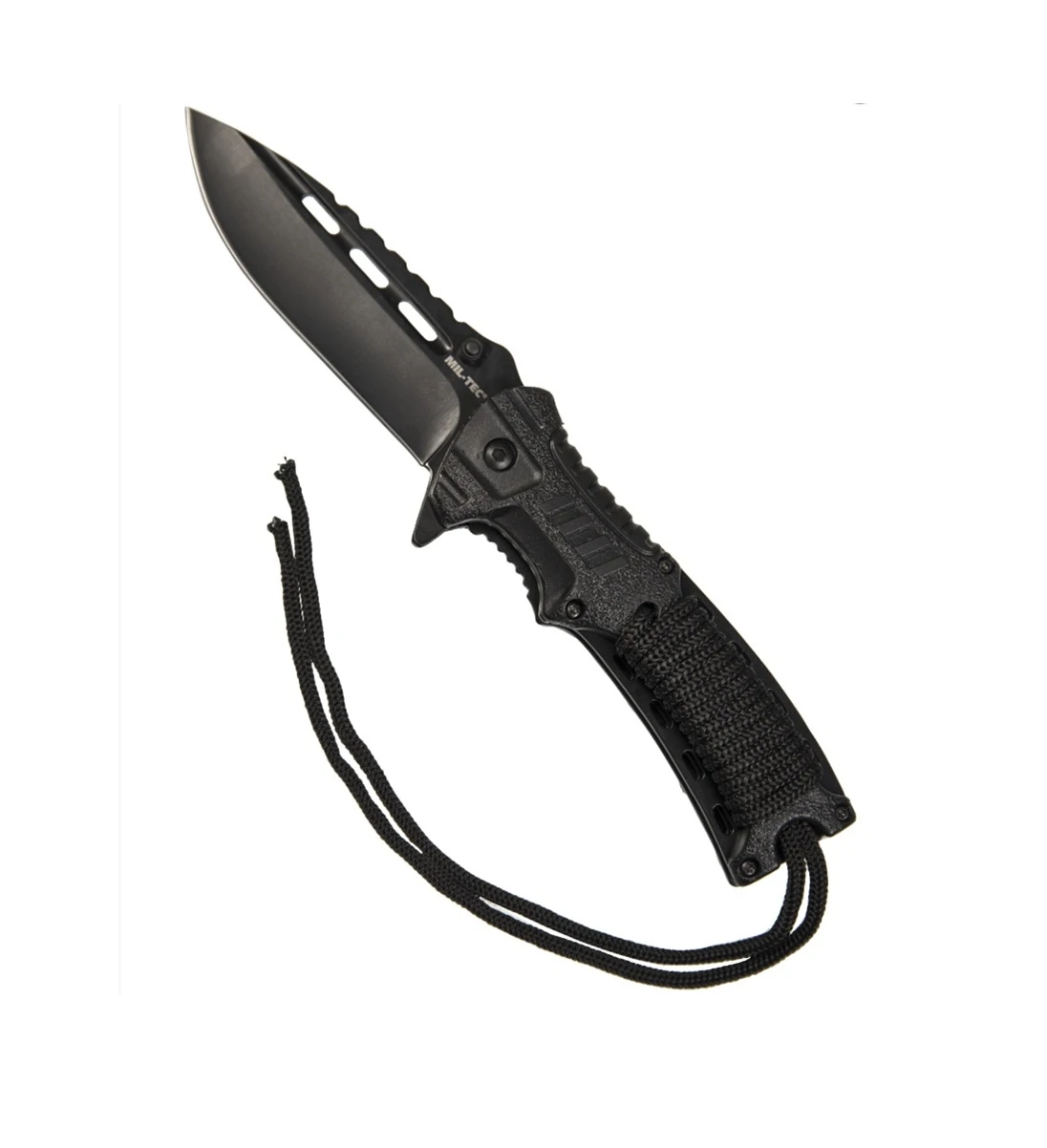 Mil-Tec 15318400 Survival-Klappmesser mit Feuerstahl im Griff