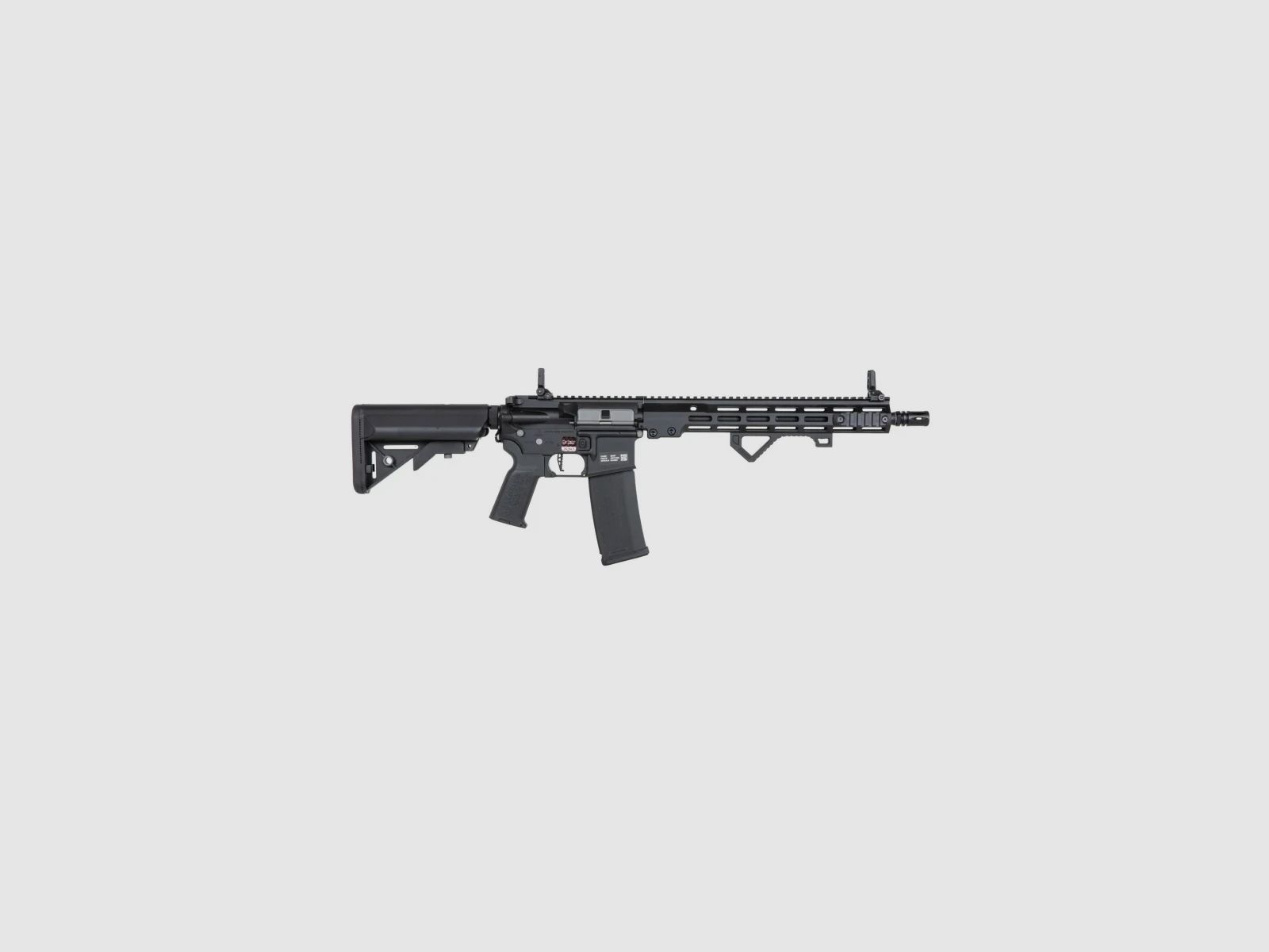 SA M4 Carbine M-LOK (SA-P22 PRIME™ Aster II ETU BLDC™) Rifle Airsoft Libre a partir de 18 - Negro -F-