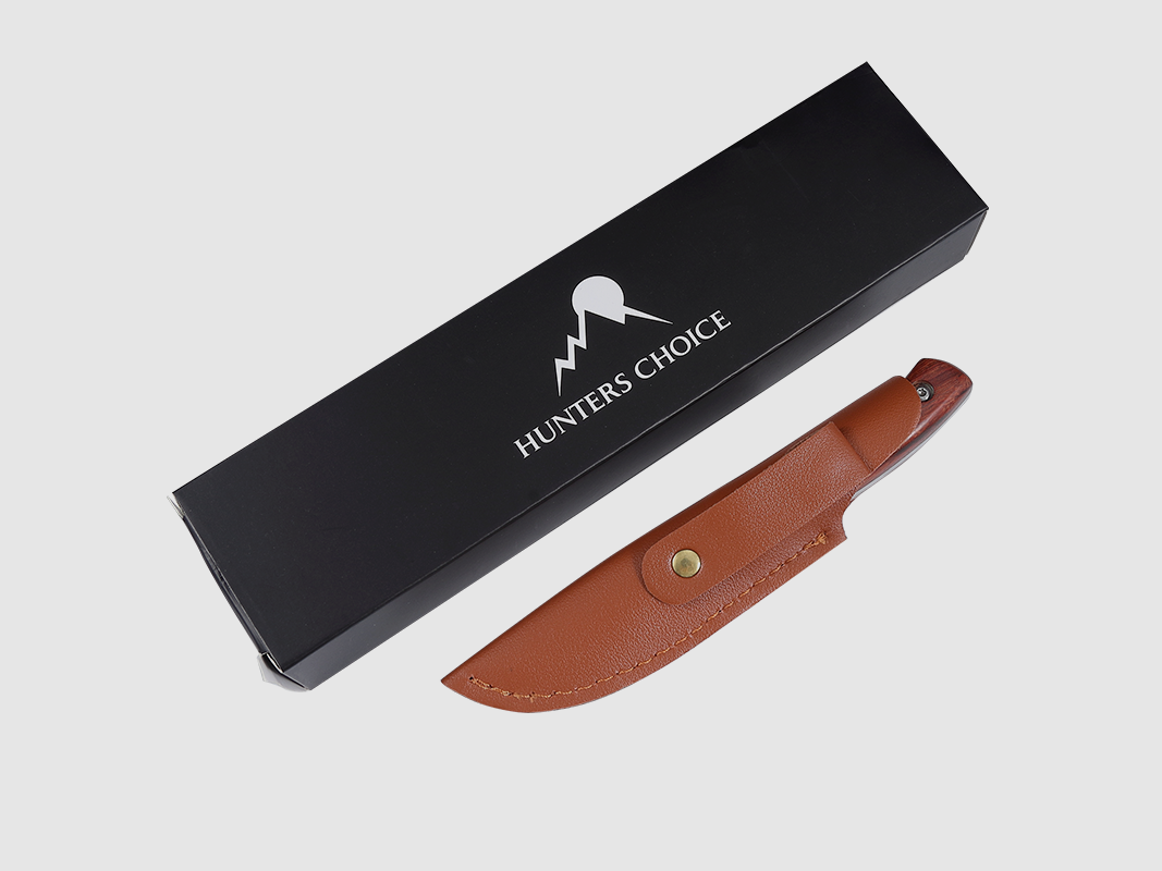 Hunters Choice Strix Jagtkniv | Mørk Brun | 7,8cm, billede 3 af 4