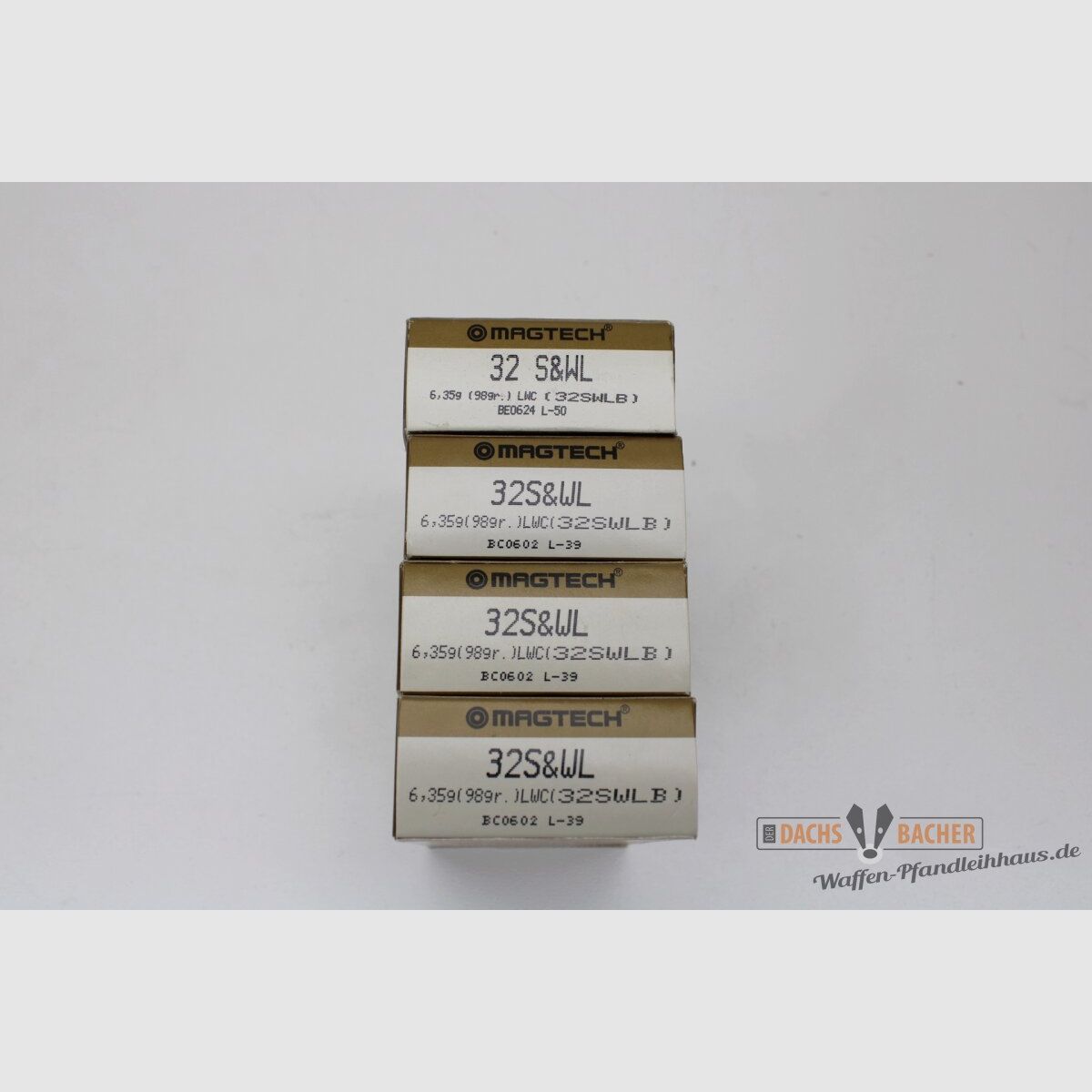 Magtech .32 S&W long WC Wadcutter LWC 6,35g/98gr. 50 schoten