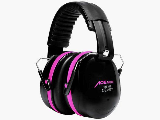 Passive earmuffs ACE Mute earmuffs in purple – SNR: 32 dB
