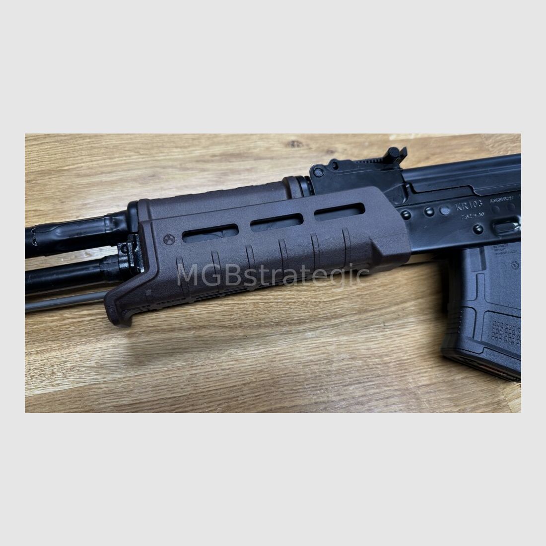 Kalashnikov USA KR103 met vaste kolf 7,62x39 / Magpul PLUM Systeem AK47 AKM AK74 civiele versie AK103
