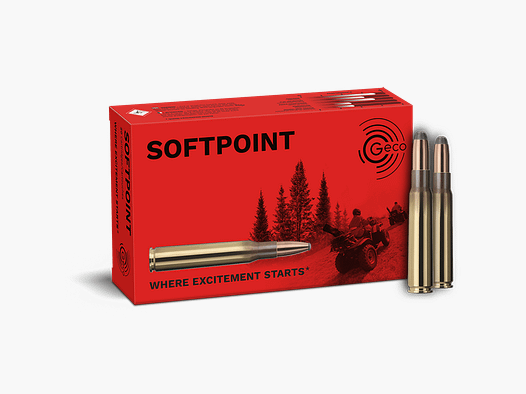 8x57IS Geco Softpoint 12.0g / 185grs.