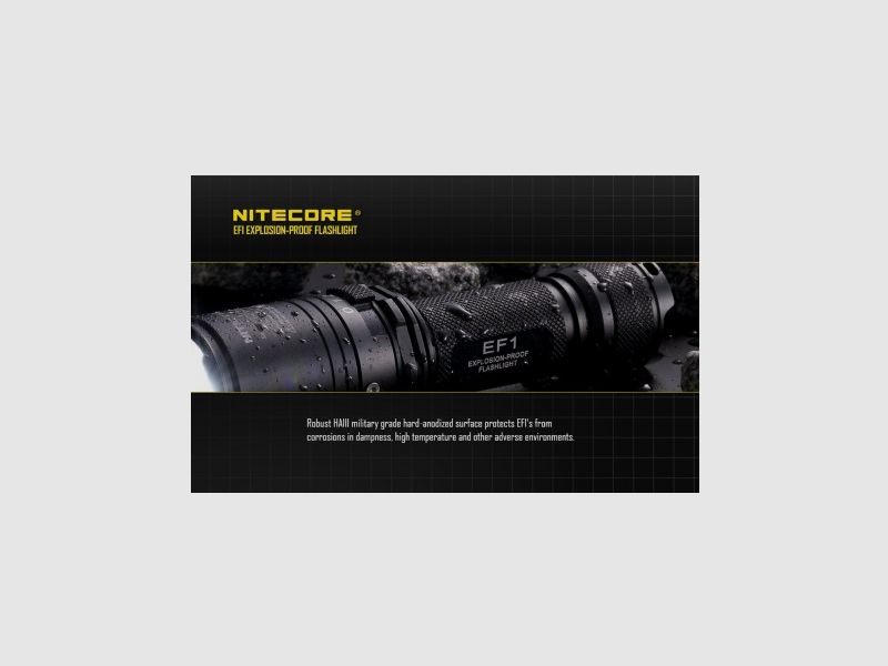 Nitecore EF1 LED-Taschenlampe 830 Lumen, Bild 12 von 17