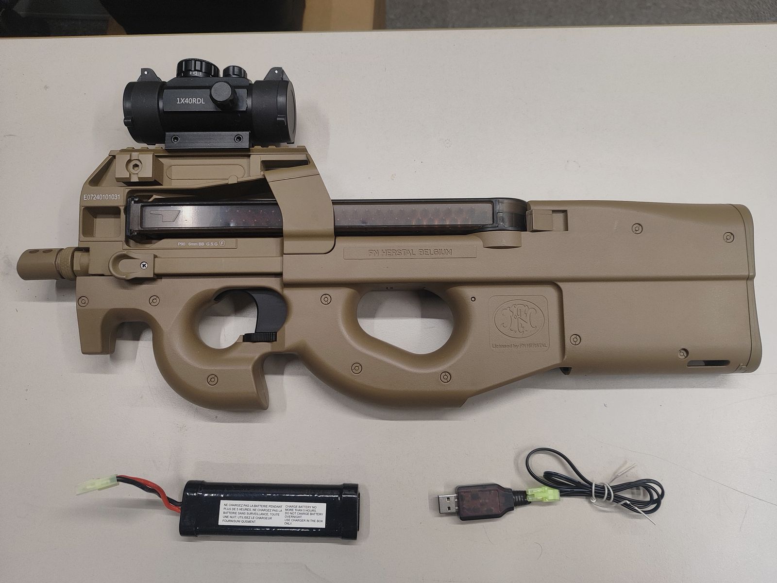 GSG FN P90 Maschinengewer Softair 6mm BB