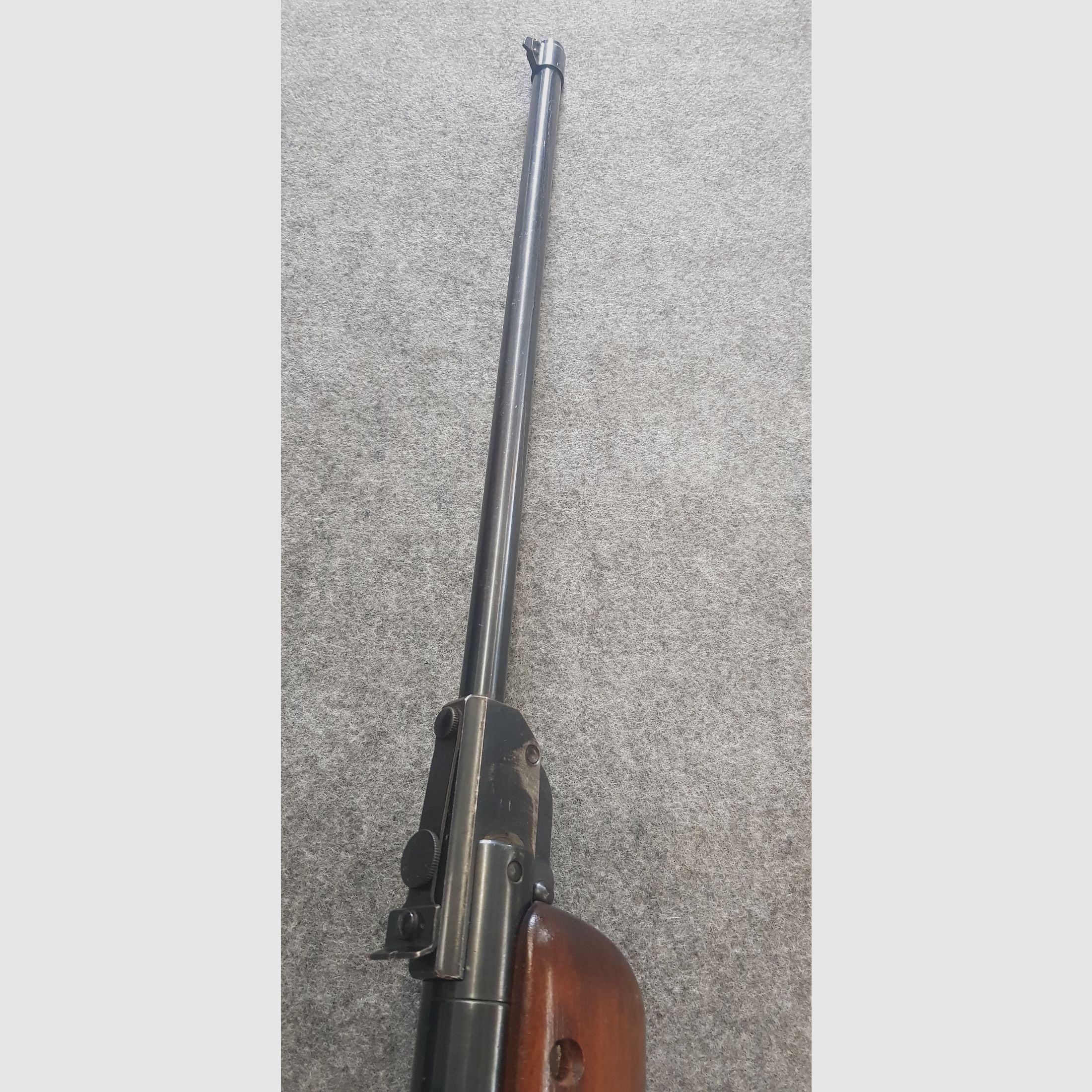 Sehr altes Walther Mod. 51 Knicker Luftgewehr mit sehr kleiner Seriennummer ohne F-Zeichen aus den 50iger Jahren cal. 4,5mm Diabolo