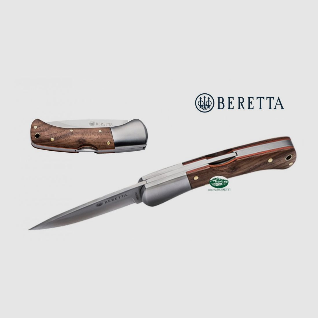 BERETTA Klappmesser Reedbuck braun und orange CO241, Bild 2 von 2