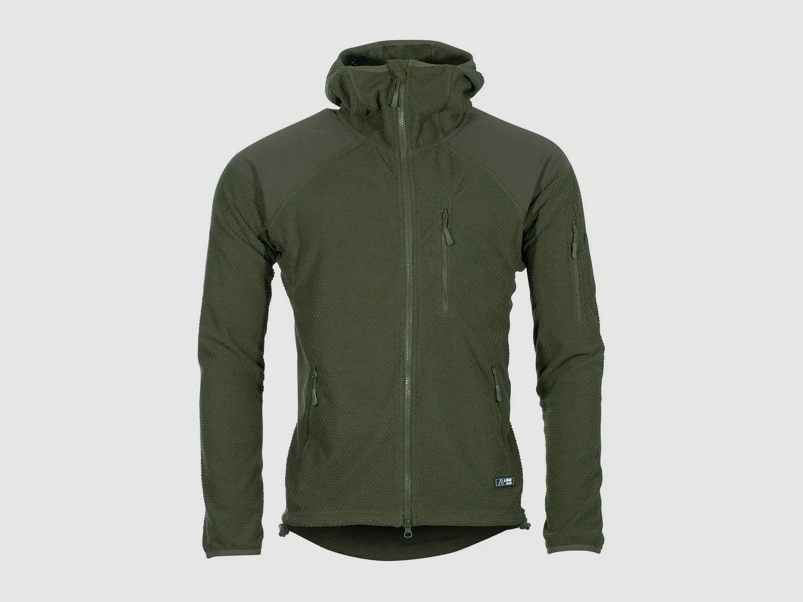 A. Blöchl Fleece Jacket Fleece Hoodie Delta - Flecktarn / 3XL