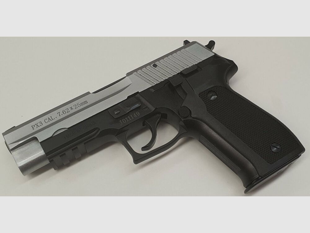 Pistola semiautomática NORINCO Mod. NP762/ NP22/ PX-3 bicolor en calibre 7,62x25tokarev incluyendo accesorios, imagen 1 de 9