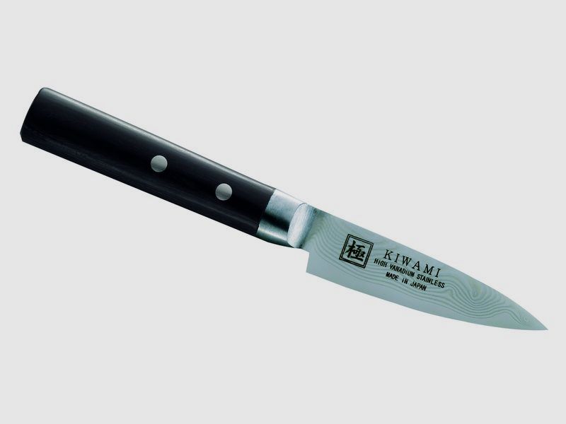 Cuchillo de cocina japonés, cuchillo de chef, 33 capas de damasco en pakkawood