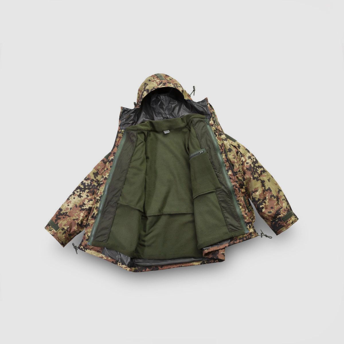 OPENLAND TACTICAL – SAS SMOCK IMBOTTITA Vegetato Italiano, Bild 2 von 8