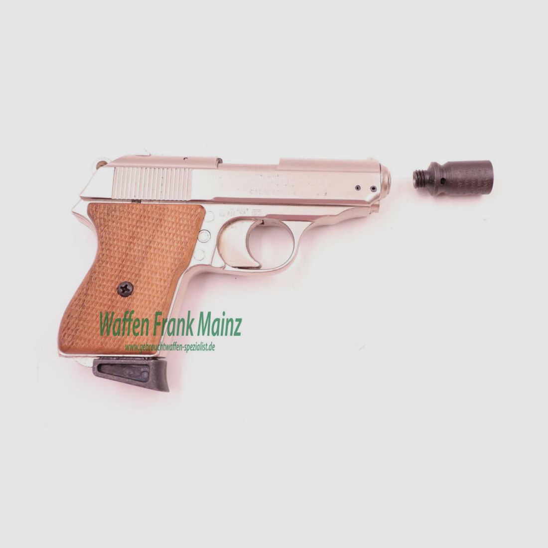 Melcher Cuno, Solingen Mod. Police/PPK verchromt