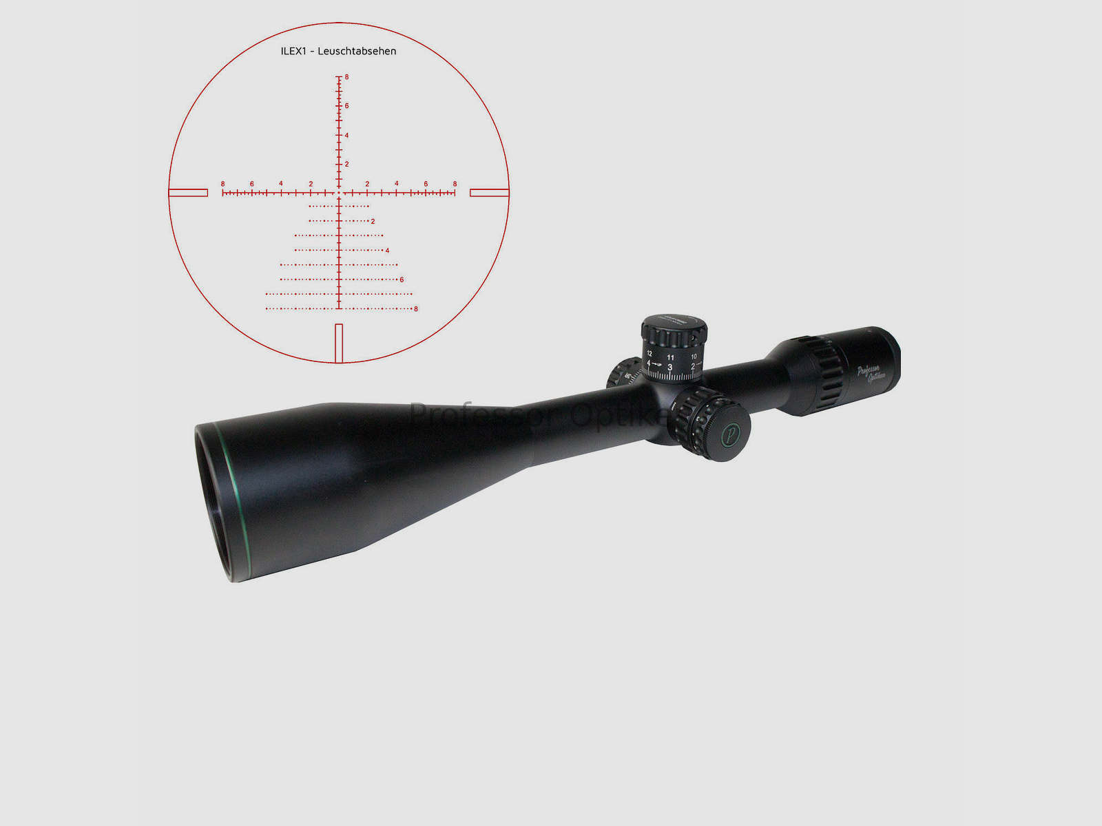 Professeur Optiken Müritz - 5-30x56 HD SFP V2 | Gen. 2, ILEX 1 réticule lumineux