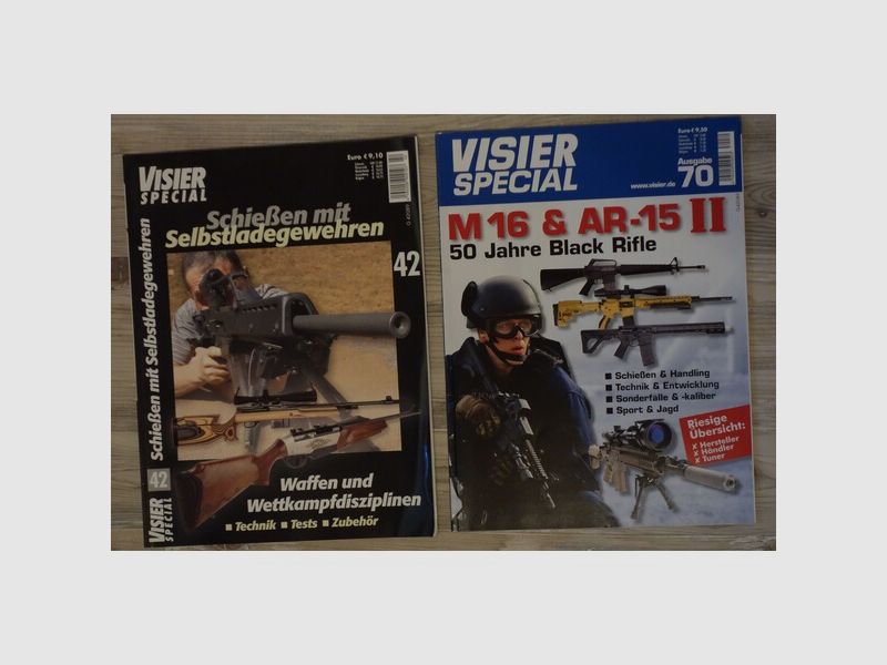 Visier Spezial 42 und VS 70 Halbautomaten Selbstladebüchse SLB HA AR15 etc.