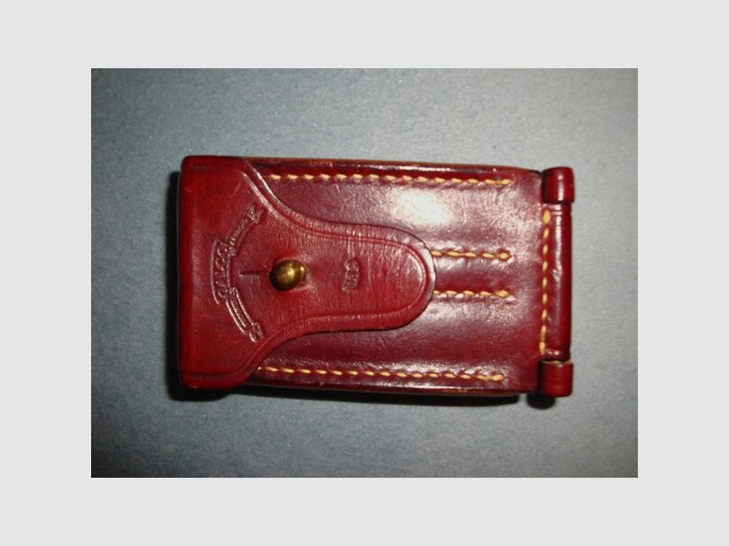 GALCO Safari - Patronenetui, double duty cartridge case, USA - neuwertig
