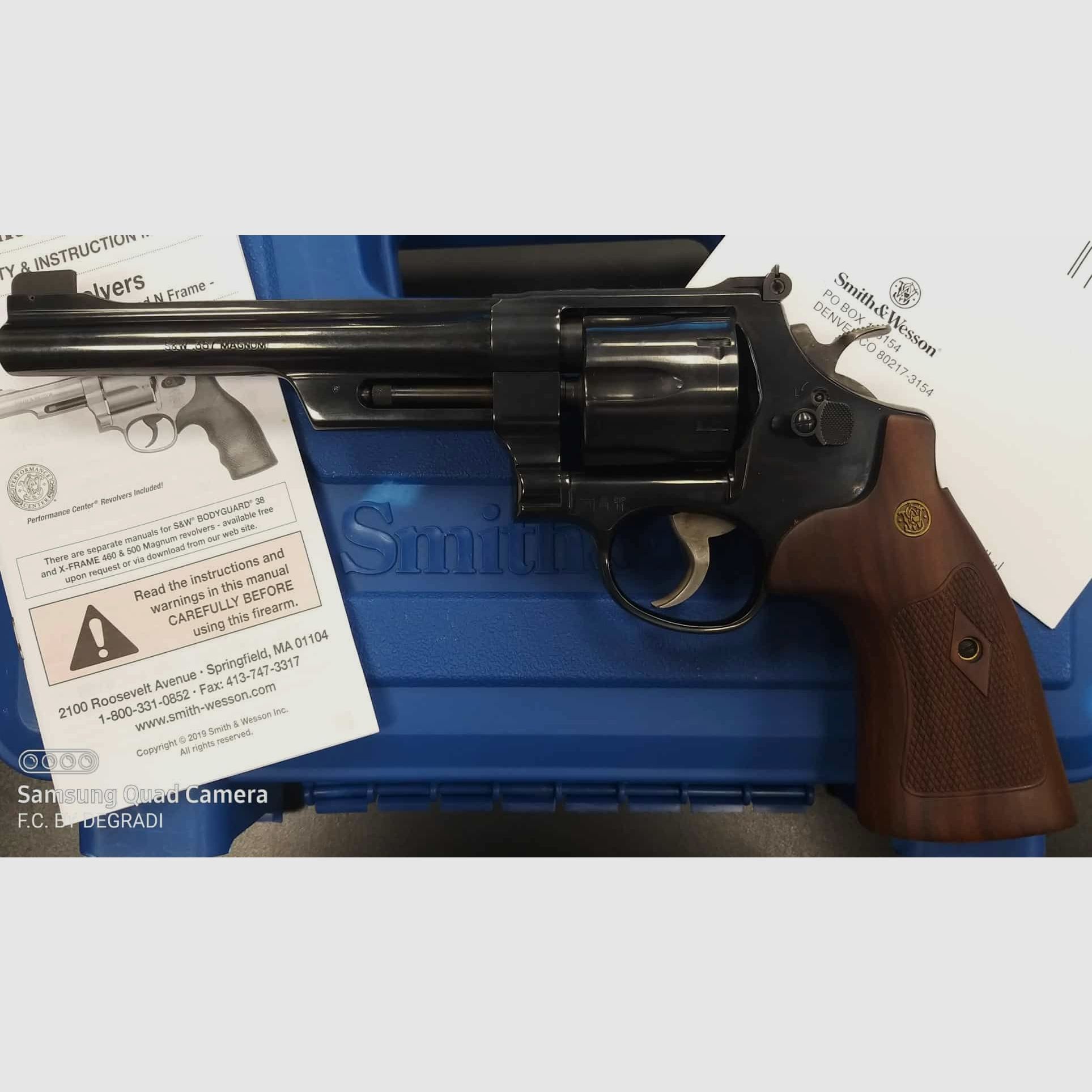 SMITH & WESSON MODEL 27-9 CALIBRE 357 MAGNUM, image 2 sur 4